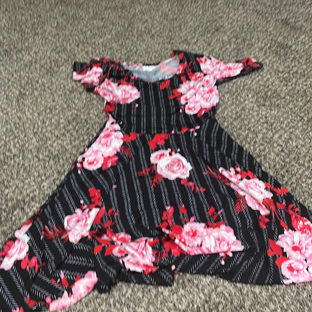 rose dress